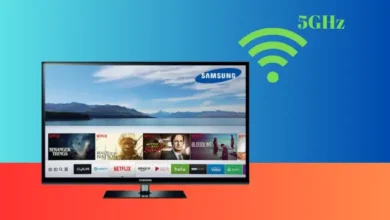 Conectar sua TV Samsung ao WiFi de 5GHz