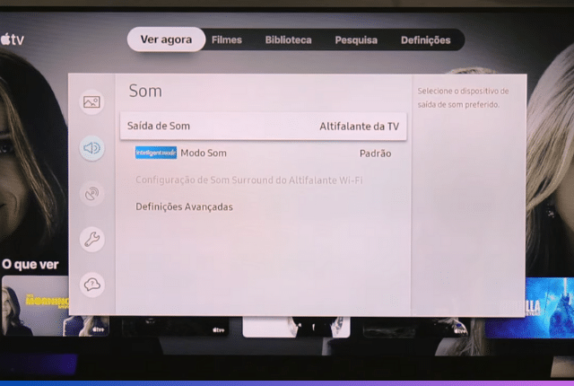  AirPods a uma Smart TV LG