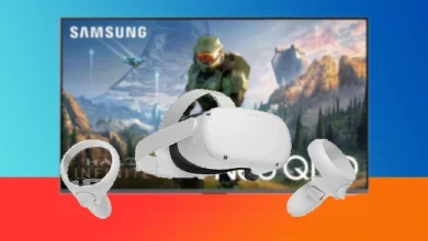 Oculus Quest 2 VR para uma TV Samsung