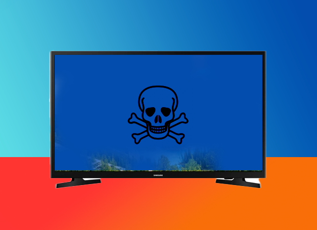 Tela Azul da Morte na TV Samsung